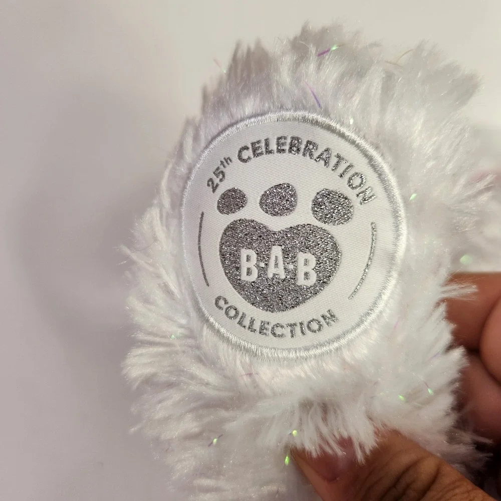 BUILD-A-BEAR Disney Princess 25th Celebration‎ White Sparkle Plush Musical